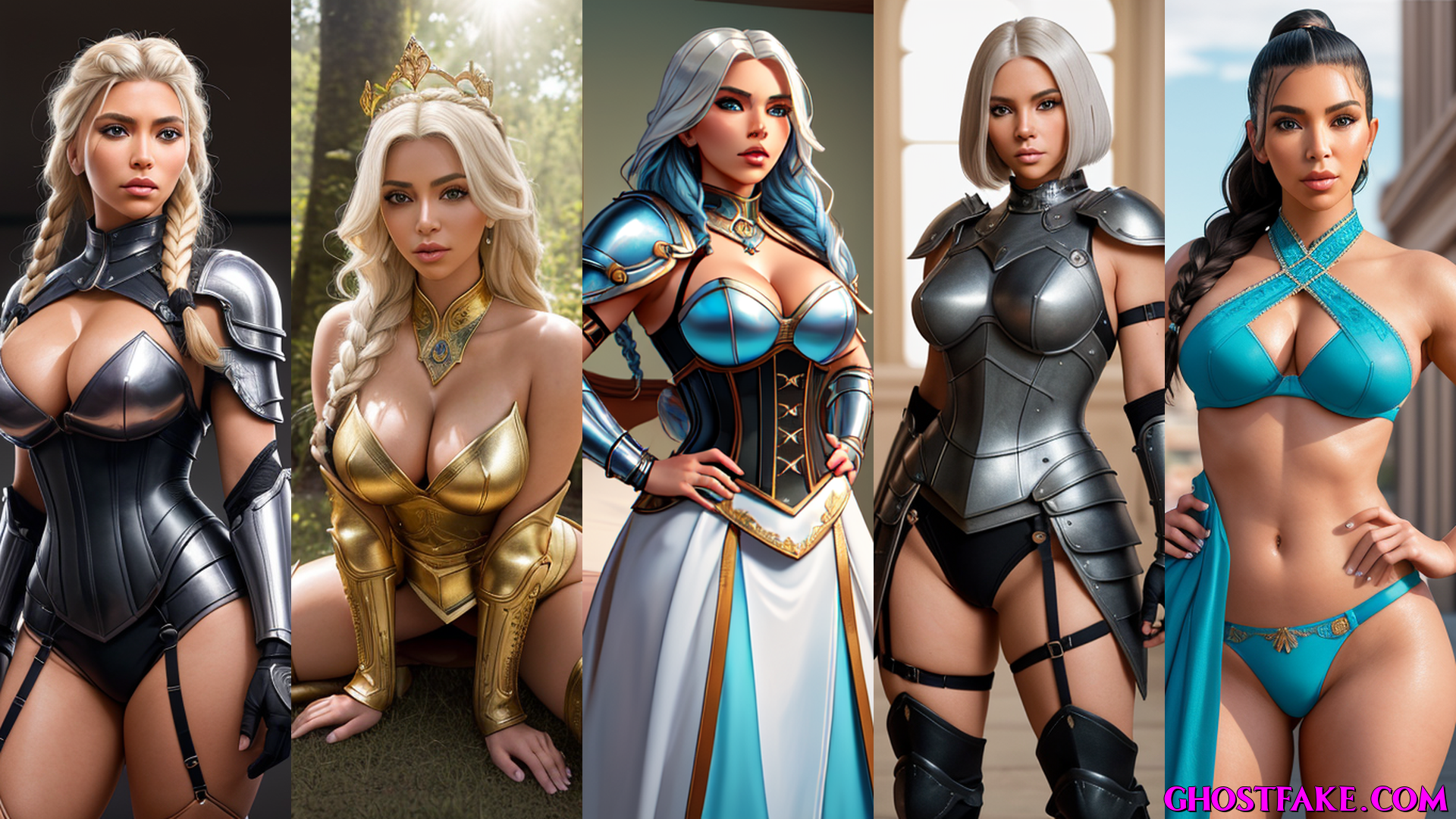 Kim Kardashian Warrior