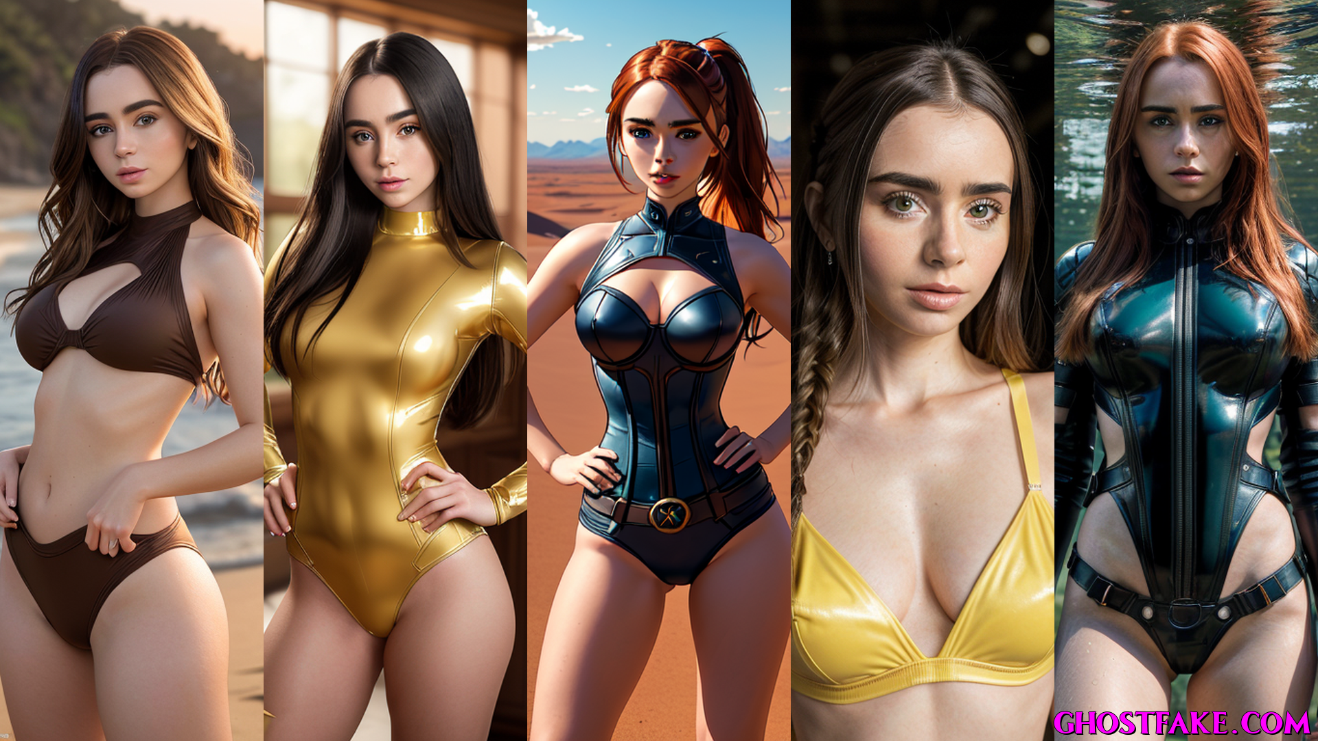 Lily Collins Superhero
