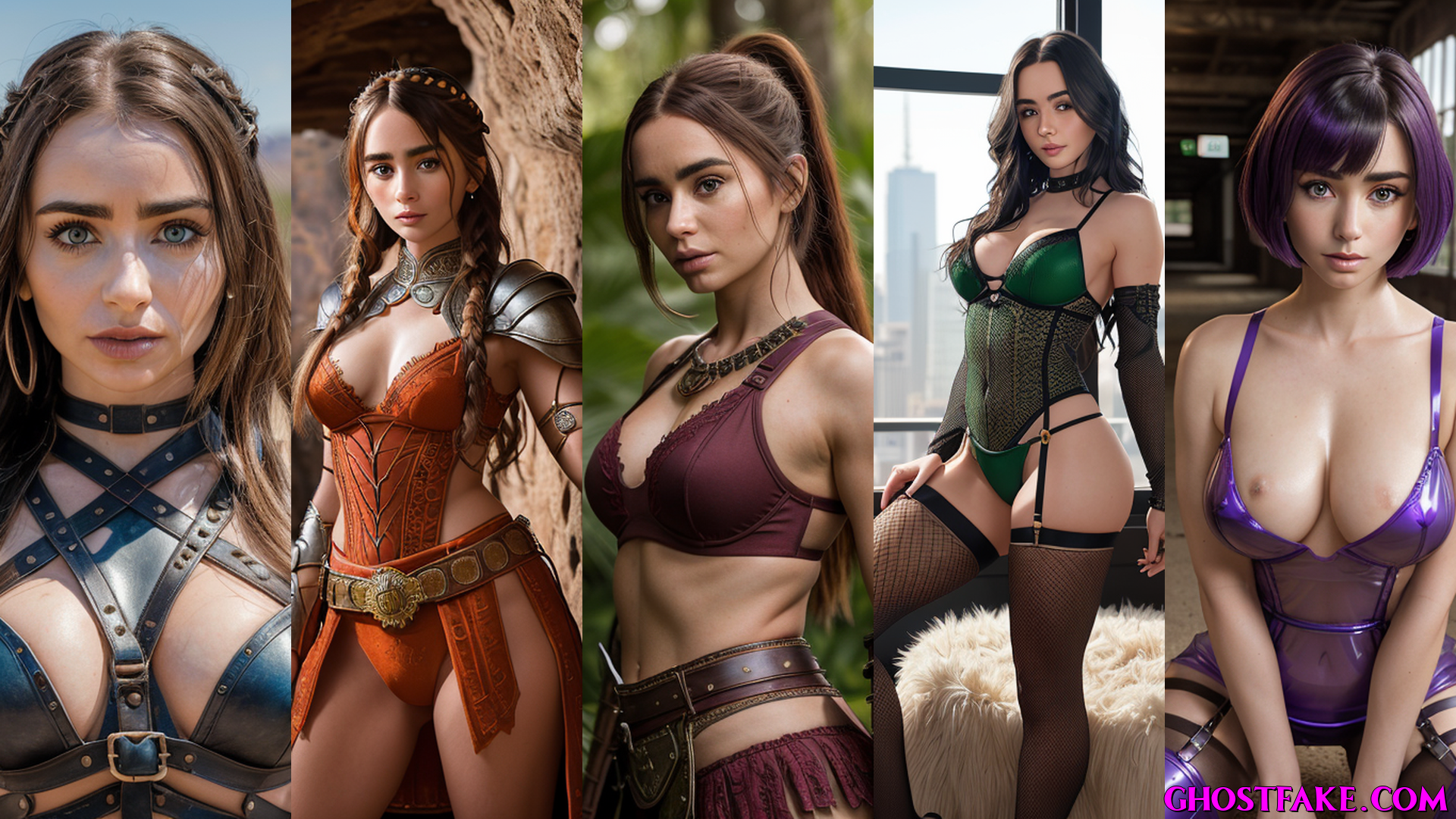 Lily Collins Warrior