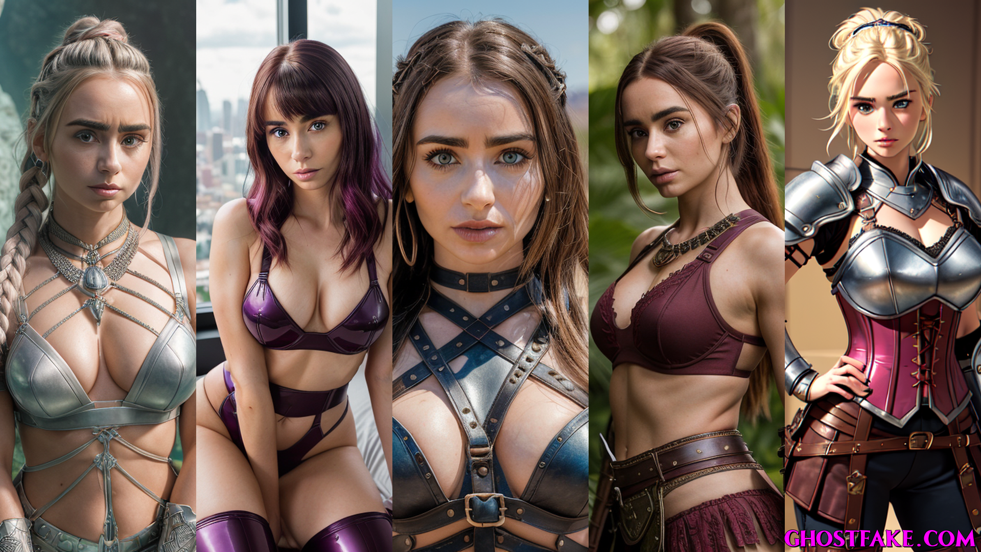 Lily Collins Warrior