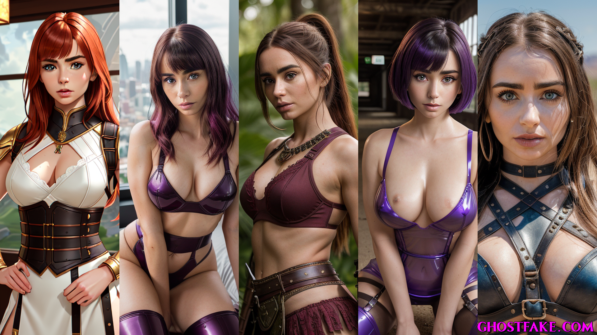 Lily Collins Warrior