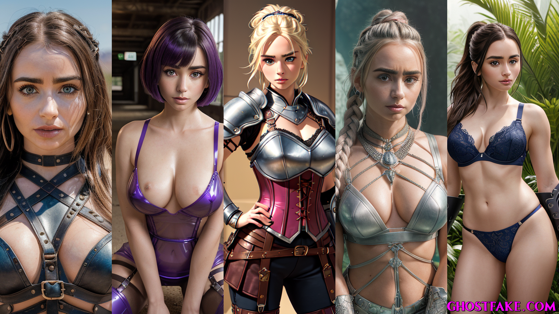 Lily Collins Warrior