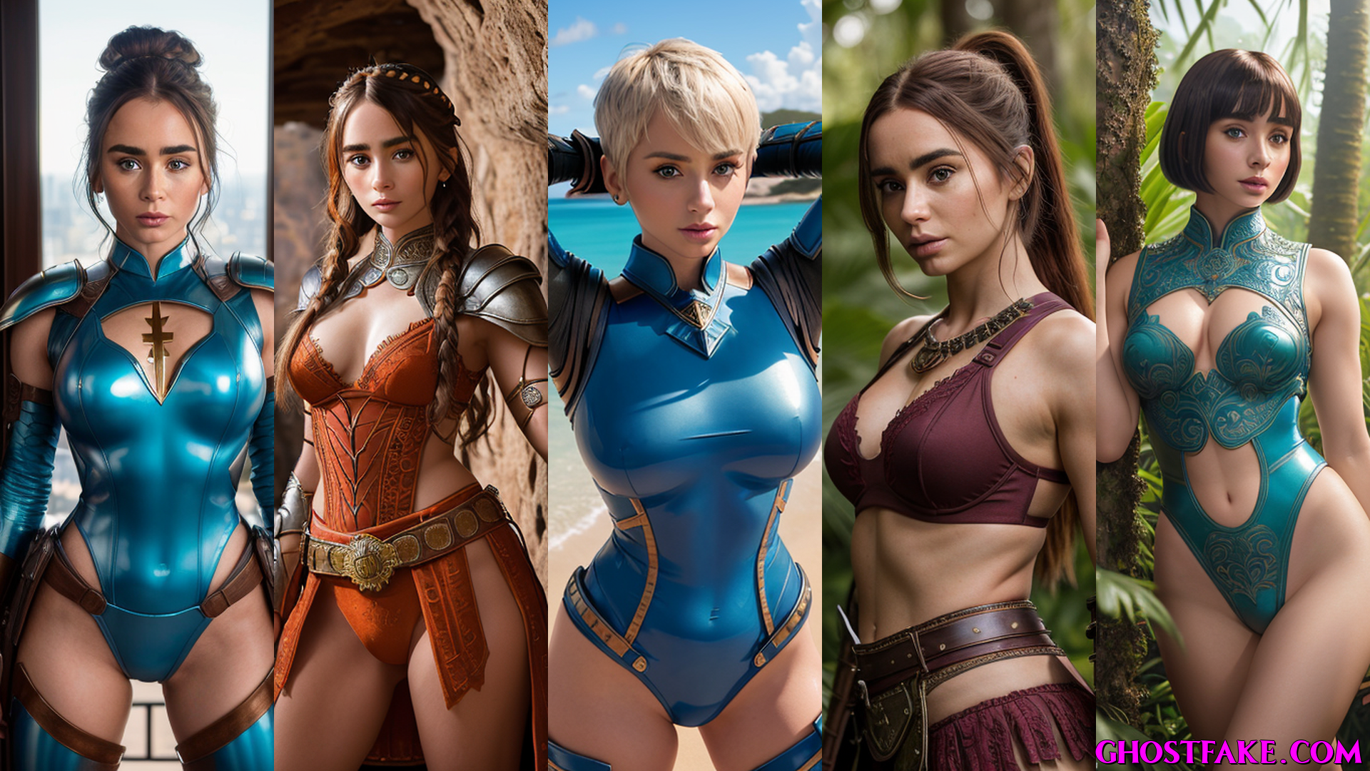 Lily Collins Warrior