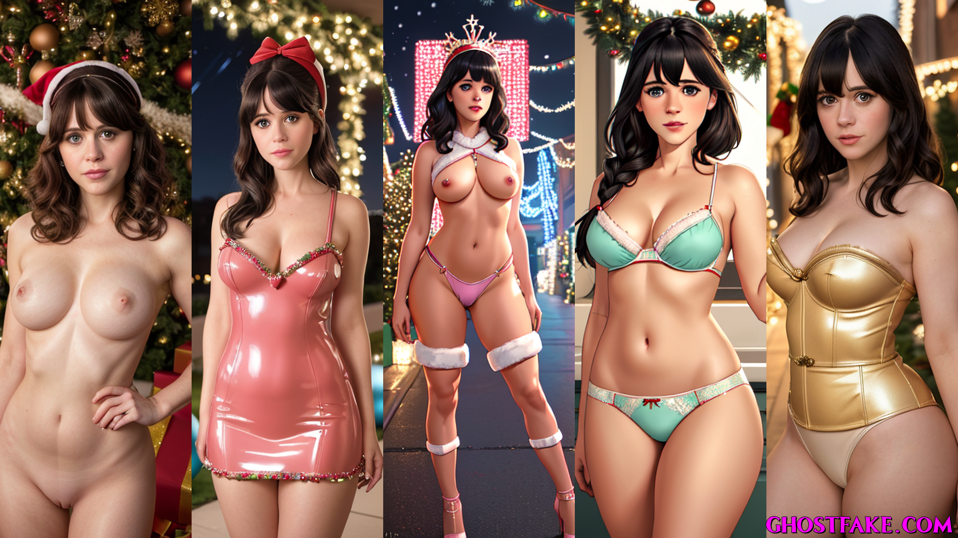 Zooey Deschanel Christmas